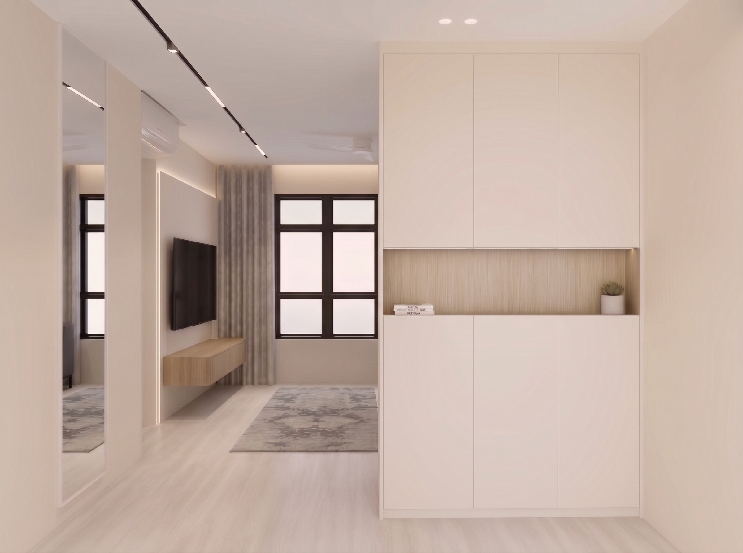Living room renovation
