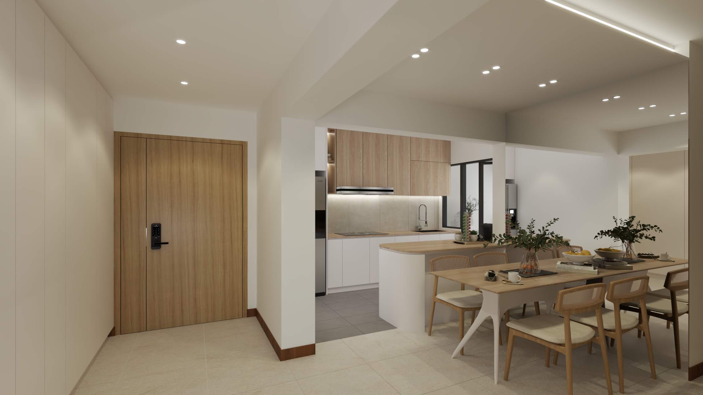 Kitchen and dining renovation
